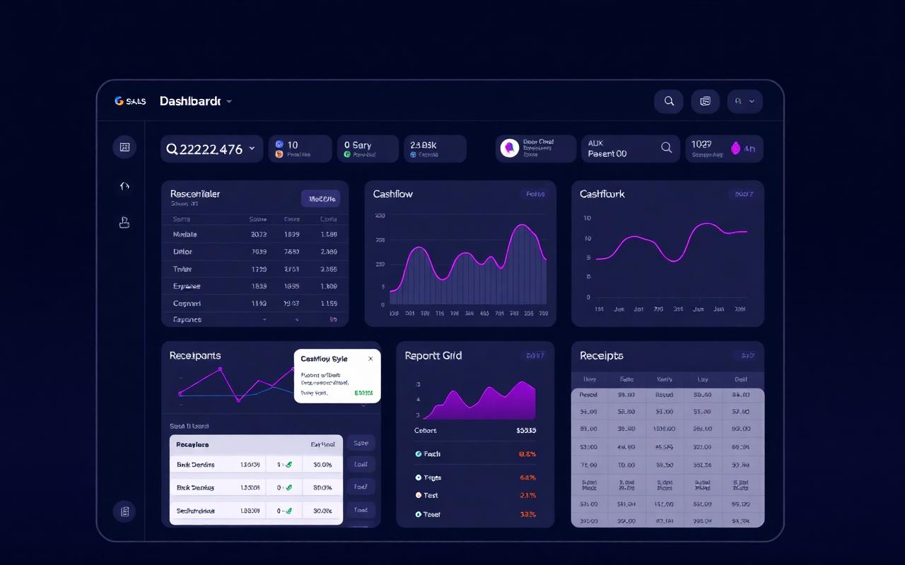 AccountingFlow dashboard preview