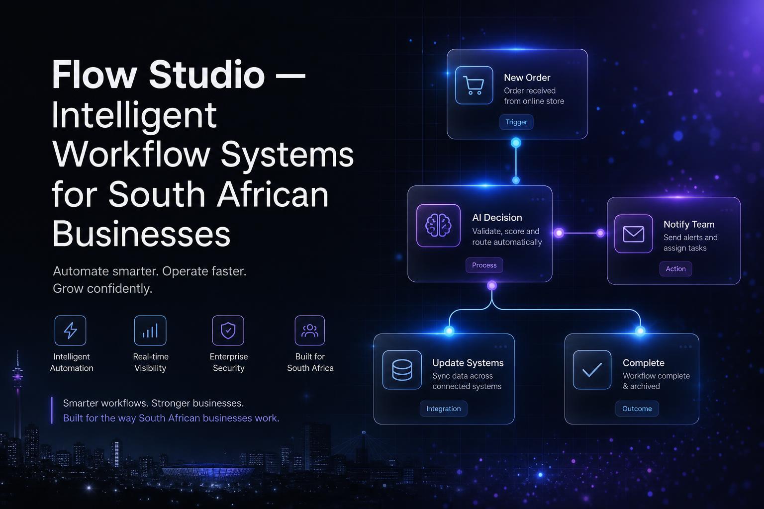 Workflow Automation South Africa | Flow Studio